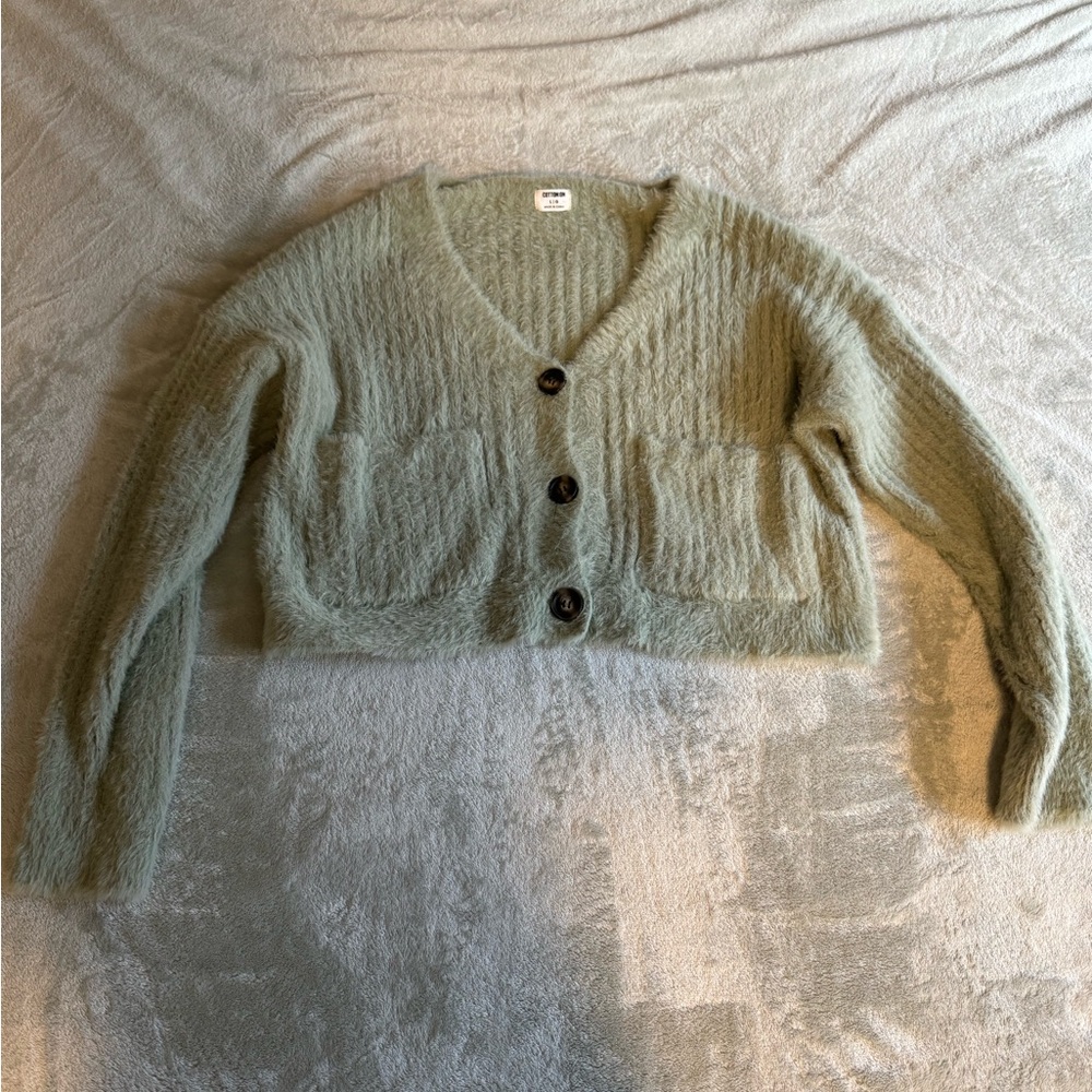 Cozy Green Sweater